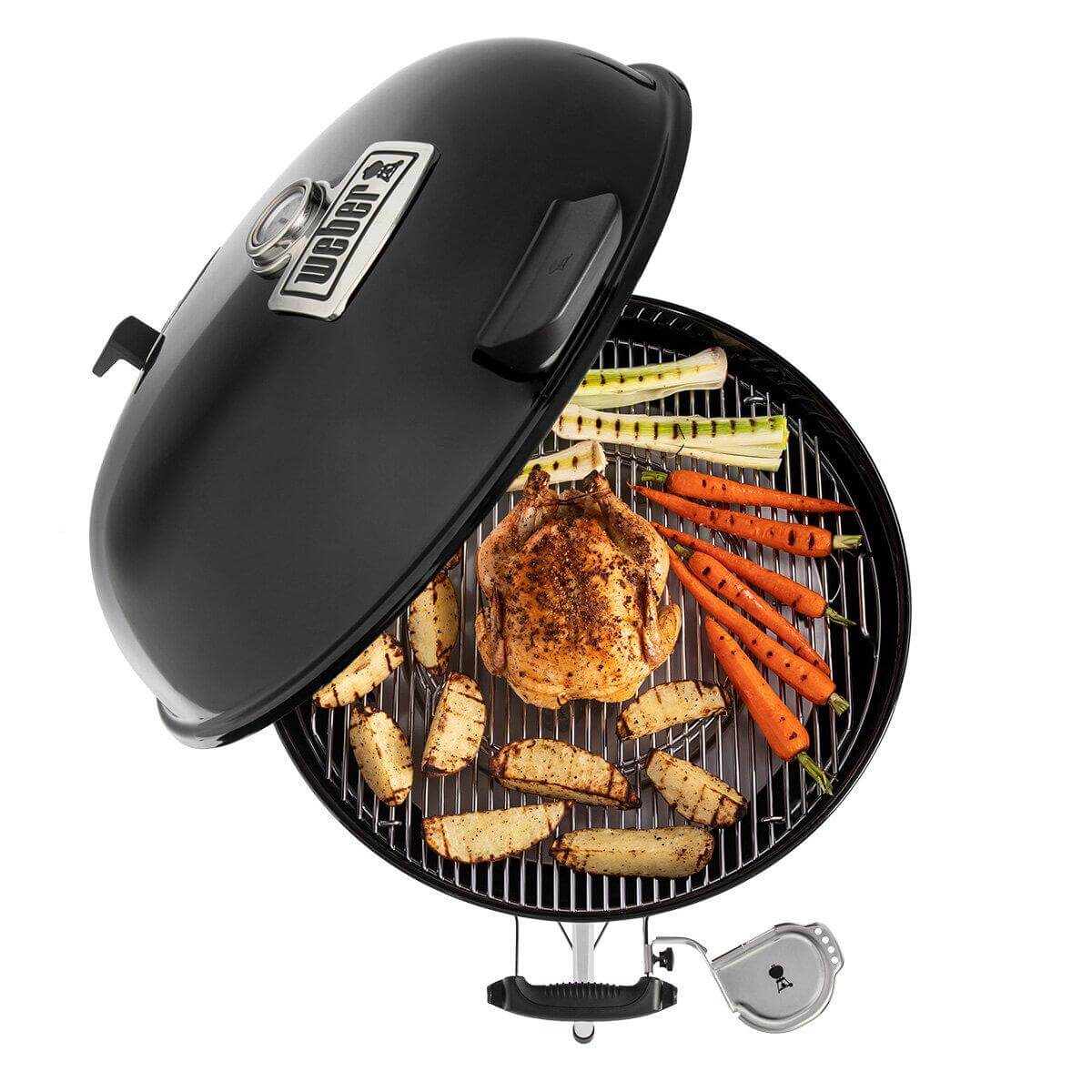 Asador de carbón Master-Touch Premium 22